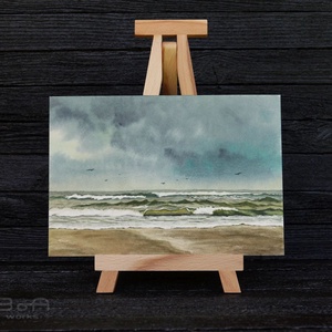  Eternal Remembrance  � pictura originala in acuarela, Arte vizuale si accesorii , Picturi, Acuarele picturi, Pictura, ARTYNOS
