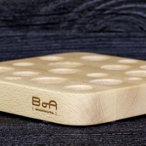  Emmental  � suport din lemn masiv de fag, pentru oale, vase fierbinți - 198 � 193 � 30mm - casă & stil de viață - echipamente de bucătărie - accesorii de servire - coastere - Artynos.ro