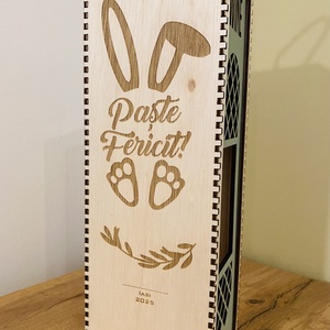 Cutie pentru sticlă de vin - casă & stil de viață - accesorii pentru decorat casa - decorațiuni de masă și decorațiuni pentru rafturi  - cutii decor, cutii de suveniruri - Artynos.ro