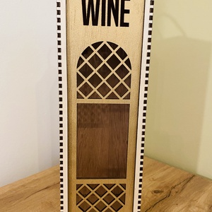 Cutie pentru sticlă de vin - casă & stil de viață - accesorii pentru decorat casa - decorațiuni de masă și decorațiuni pentru rafturi  - cutii decor, cutii de suveniruri - Artynos.ro