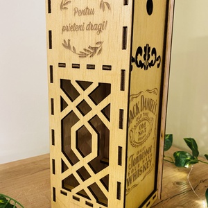 Cutie pentru sticlă de whisky - casă & stil de viață - accesorii pentru decorat casa - decorațiuni de masă și decorațiuni pentru rafturi  - cutii decor, cutii de suveniruri - Artynos.ro