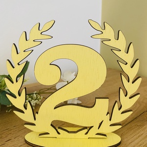 Set numere pentru masă 1-10  - accesorii nuntă - materiale decor pentru nuntă - decorațiuni pentru masa de nuntă  - Artynos.ro