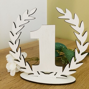 Set numere pentru masă 1-10  - accesorii nuntă - materiale decor pentru nuntă - decorațiuni pentru masa de nuntă  - Artynos.ro