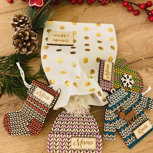 Decorațiuni personalizate pentru Crăciun  - crăciun - decorațiuni de crăciun de casă - pom de crăciun  - Artynos.ro