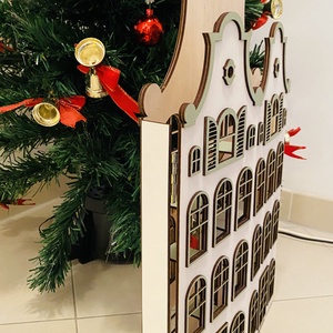 Decor pentru Crăciun  - crăciun - decorațiuni de crăciun de casă - căsuțe decorative de crăciun - Artynos.ro