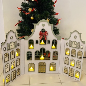 Decor pentru Crăciun  - crăciun - decorațiuni de crăciun de casă - căsuțe decorative de crăciun - Artynos.ro