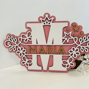 Decor monograma - casă & stil de viață - decorațiuni de casă - decorațiuni de pereți - litere decorative  - Artynos.ro