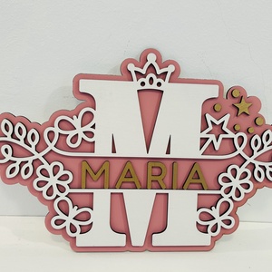 Decor monograma - casă & stil de viață - decorațiuni de casă - decorațiuni de pereți - litere decorative  - Artynos.ro