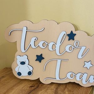 Decor cu nume, Casa & Stil de viata, Decoratiuni de casa, Decoratiuni de pereti, Litere decorative , Prelucrarea lemnului, ARTYNOS