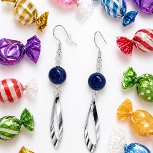 Cercei lapis lazuli - Artynos.ro