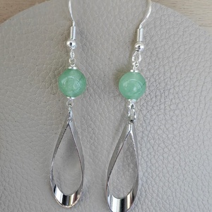 Cercei jad - bijuterii - cercei - cercei din pietre semiprețioase - Artynos.ro