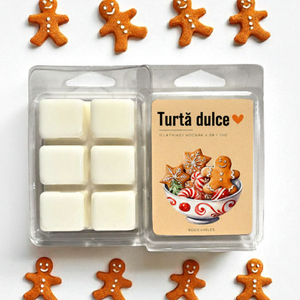 Ceara parfumata cu turta dulce - 75g, Casa & Stil de viata, Lumanari, parfumuri, arome, Ceara parfumata, Lumanare si fabricarea lumanarilor, ARTYNOS