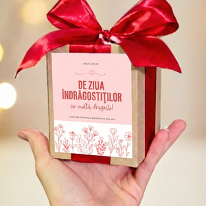 Lumânare parfumată de Ziua Îndrăgostiților 120g Lumânare din ceară de soia pentru Ziua Îndrăgostiților Cadou de Ziua Înd - casă & stil de viață - lumânări, parfumuri, arome - ceară parfumată - Artynos.ro