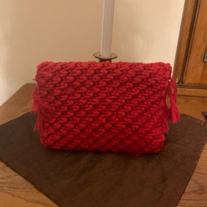Macrame clutch  - geantă și husă - genți de umăr și genți de mână - Artynos.ro