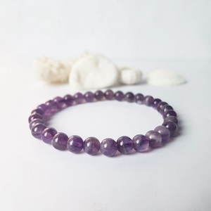 Bratara din pietre semipretioase bratara ametiste, Bijuterii, Bratari, Bratari din margele, , ARTYNOS