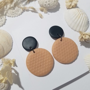 Cercei moderni fimo Cercei statement cercei hoops cercei verzi cercei atarnatori geometrici bijuterie moderna cadou - Artynos.ro