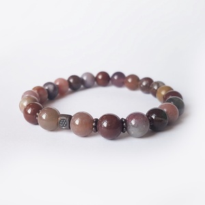 Bratara din pietre semipretioase bratara agate indiene bratara pietre naturale, Bijuterii, Bratari, Bratari din pietre semipretioase, Confectionarea bijuteriilor, ARTYNOS