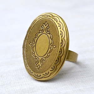 Inel reglabil filigran inel statement ajustabil trandafir inel vintage floare cadou pentru fiica bijuterie unic martie - Artynos.ro