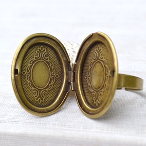 Inel reglabil filigran inel statement ajustabil trandafir inel vintage floare cadou pentru fiica bijuterie unic martie - bijuterii - inele - inele statement - Artynos.ro