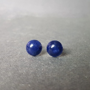 Cercei surub cercei pietre semipretioase naturale cercei tija cercei sodalit clipsuri cadou sotie mama femeie dama - Artynos.ro