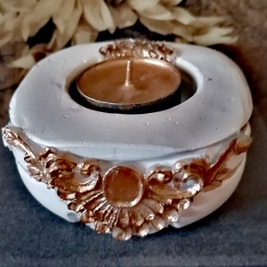 Suport lumânare , Casă & Stil de viață, Lumânări, parfumuri, arome, Suport lumânări, Obiecte pictate, Sculptură, ARTYNOS