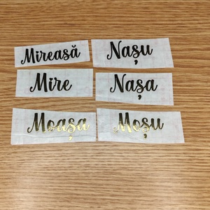 Stickere metalice auri personalizate  strălucire unică pentru cadouri, ambalaje și produse handmade -  - Artynos.ro