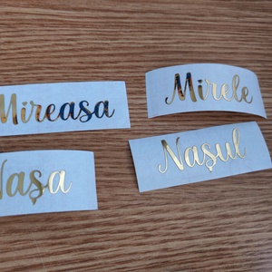 Stickere metalice auri personalizate � strălucire unică pentru cadouri, ambalaje și produse handmade - casă & stil de viață - produse de papetărie - pachet stickere - Artynos.ro