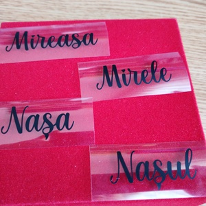 Stickere negre mate personalizate - casă & stil de viață - produse de papetărie - pachet stickere - Artynos.ro