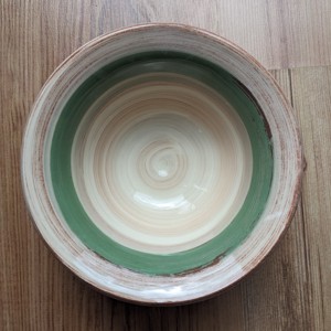 Suport de flori din ceramică cu dungi -  - Artynos.ro