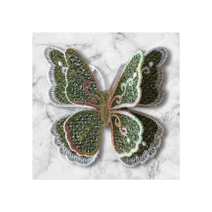 Brosa fluture dublu - bijuterii - broșă, insigne - insigne - Artynos.ro