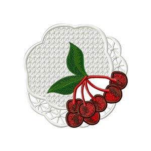 Coaster cu cirese, Suport pahar - Artynos.ro