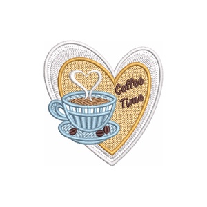 Suport pentru cafea ceasca modwl 3, Casă & Stil de viață, Accesorii pentru echipamente de bucătărie, Accesorii de servire, Cești cafea, set ceai, Broderie, ARTYNOS