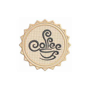 Suport Pentru Cafea Ceasca Model 4, Casă & Stil de viață, Accesorii pentru echipamente de bucătărie, Accesorii de servire, Cești cafea, set ceai, Broderie, ARTYNOS