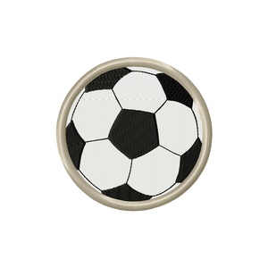 Minge fotbal Suport pentru pahar, Casă & Stil de viață, Accesorii pentru echipamente de bucătărie, Accesorii de servire, Suporturi pahare, Broderie, ARTYNOS