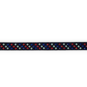 Choker Brodat cu Pietre Multicolore - bijuterii - coliere - coliere statement - Artynos.ro