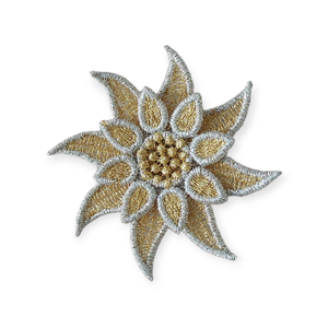 Floare de Colt Aurie Brosa, Bijuterii, Coliere, Coliere cu pandantive, Broderie, O alegere minunata ca dar de suflet sau accesoriu special de zi cu zi.
Adaugă un strop de eleganță ..., ARTYNOS