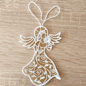 Inger Luna Iunie Decoratiune Brodata, Casa & Stil de viata, Accesorii pentru decorat casa, Decoratiuni de pereti, decoratiuni suspendate, Decoratiuni suspendate, Broderie, ARTYNOS