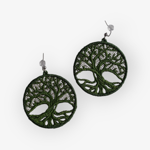 Cercei Dreamcatcher cu Cristale - bijuterii - cercei - cercei candelabru - Artynos.ro