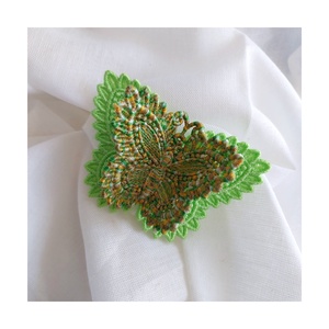 Brosa Fluture Verde Brosa  3D - Artynos.ro
