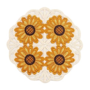 Decoratiune Floarea Soarelui , Casa & Stil de viata, Accesorii pentru decorat casa, Decoratiuni de masa si decoratiuni pentru rafturi , Decoratiuni de masa, Broderie, ARTYNOS