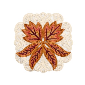 Decoratiune Frunze de Toamna, Casa & Stil de viata, Accesorii pentru decorat casa, Decoratiuni de masa si decoratiuni pentru rafturi , Decoratiuni de masa, Broderie, ARTYNOS