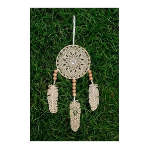 Dreamcatcher Elegant cu Cristal, Casa & Stil de viata, Accesorii pentru decorat casa, Decoratiuni de pereti, decoratiuni suspendate, Decoratiuni suspendate, Broderie, ARTYNOS