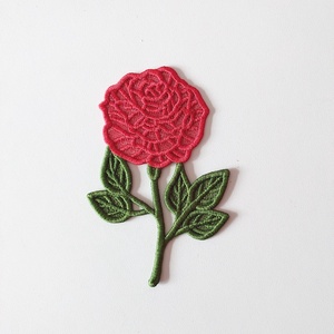 Semn de carte Trandafir Rosu, Carti si creatii cu tematica muzicala, cadouri, Semn de carte, Broderie, ARTYNOS