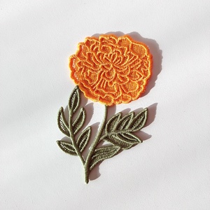 Semn de carte Marigold, Carti si creatii cu tematica muzicala, cadouri, Semn de carte, Broderie, ARTYNOS