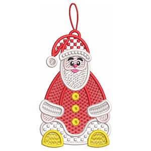 Mos Craciun Brodat 4 - Artynos.ro