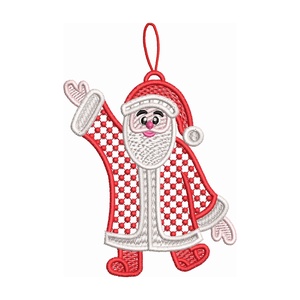 Mos Craciun Brodat 3 - Artynos.ro