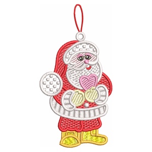 Mos Craciun Brodat 8 - Artynos.ro