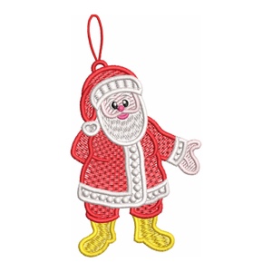 Mos Craciun Brodat 9 - Artynos.ro