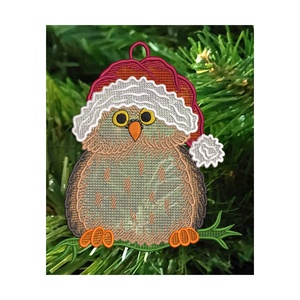 Bufnita Mos Craciun , Craciun, Cadouri de Mos Craciun, Cadouri de Mos Craciun, Broderie, ARTYNOS