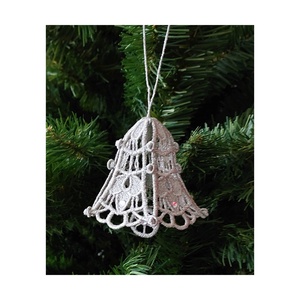 Clopotel 3D Argintiu - crăciun - decorațiuni de crăciun de casă - globuri de crăciun - Artynos.ro